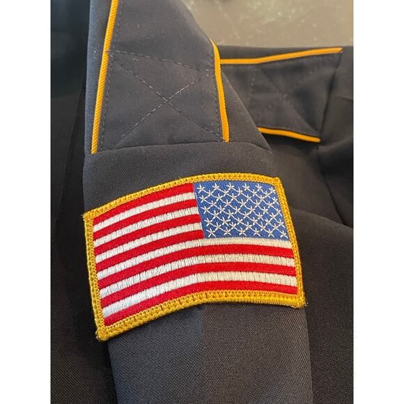 Tact Squad 8002 Men's Polyester Long Sleeved uniform shirt Black XL 17-17.5 - Picture 8 of 12